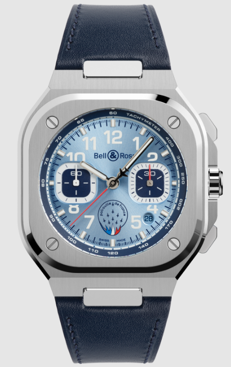 Review Bell and Ross BR 05 Replica Watch BR-05 Chrono Patrouille de France BR05C-PAF-ST/SCA